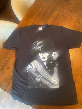 RARE!! Supreme graphic Siouxsie snd the Banshees tee shirt ( 2014)